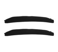 GALPADA Bandeau de Remplacement Facile à Installer pour Casque Audio Confortable en Tissu Noir, 2 Pièces pour Écouteurs et Arceau de Casque