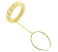 GALPADA Bandeau Halo d'Ange Doré 1Pc Accessoire de Costume d'Ange pour Cosplay et Fêtes Serrage-Tête Léger et Confortable pour Halloween Noël et Déguisements