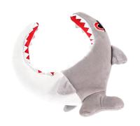 GALPADA Bandeau Mignon Requin en Tissu Confortable et Multifonctionnel pour Maquillage et Spa, Serrage-tête Dessin Illustré Adorable pour Garçon et Filles et Adultes