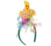 GALPADA Bandeau Poulet en Peluche Léger et Antidérapant pour Garçon et Filles, Accessoire Mignon pour Anniversaires et Séances Photo de Pâques