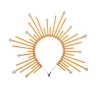 GALPADA Bandeau Soleil à Pointes Coiffe de Déesse Accessoire de Cheveux pour Fêtes Cosplay et Événements