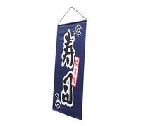 GALPADA Bannière Murale Japonaise Décorative pour Restaurant Style Sushi Ornement Vertical Durable pour Cuisine Suspension Intérieure et Extérieure