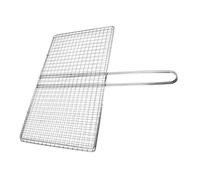 GALPADA Barbecue Portable Acier Inoxydable avec Poignée Cuiseur Vapeur pour Poisson Panier à Friture pour Grillades De Viande Et Légumes
