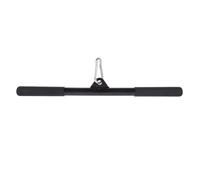 GALPADA Barre de Traction Droite 52 CM pour Biceps et Triceps Accessoire de Musculation Intégré en Acier Boucle Renforcée Outil Fitness pour Entraînement Assis et Renforcement