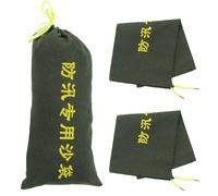 GALPADA Barrières Anti-Inondation Toile Épaisse 23X50 CM, Paquet de Sable Lot de 3, Usage Extérieur pour Routes et Maisons Pénétration d'eau