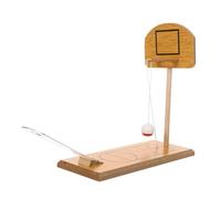 GALPADA Basket Bois Miniature pour Bureau Éducatif et Ludique Renforce Coordination Main Œil et des Doigts Adapté Garçon Fille et Bébés
