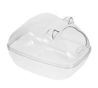 GALPADA Bassine à Laver pour Hamster en Plastique Solide Forme Créative, Facile à Utiliser, Salle de Bain des Petits Animaux la Maison