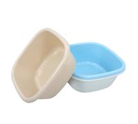 GALPADA Bassine Plastique Carrée 3 Pièces Grosse Capacité et Efficacité, Bac à Laver Multifonction en Pp Cuisine et Salle de Bain