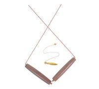 GALPADA Bâton de Radiesthésie Cuivre Pur pour Chasse Au Trésor et Divination Tige Énergie Portable Multifonctionnelle Outil de Détection Précis pour Géologie et Exploration