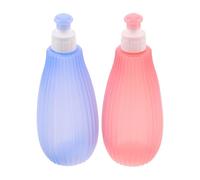 GALPADA Bidet de Voyage Portable 2pcs 350ml en Pp pour Nettoyage Précis Bébé et Hygiène Douce à Domicile ou Bain, Solution Pratique pour Parents et Tout-petits