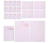 GALPADA Bloc de Feuilles de Réponses pour Concours Fonction Publique 100 Pièces 60 Feuilles de Dissertation Papier Quadrillé Standardisé pour Entraînement et Simulation D’Examen