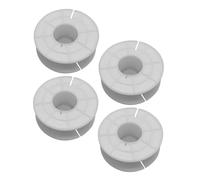 GALPADA Bobine de Fil Stéréo en Plastique Blanc, Design Compact, Transmission de Courant Stable, 4pcs pour Performances et Home Theaters