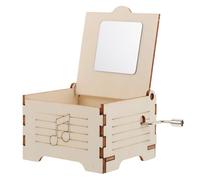 GALPADA Boîte à Musique Mécanique en Bois à Manivelle - Kit DIY Éducatif Stem pour Garçon et Filles - Matériel Scientifique et Musical pour Éveil et Apprentissage des Sciences