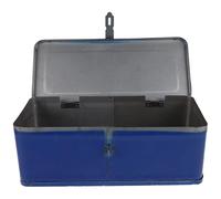 GALPADA Boîte à Outils en Métal Épais 1 Caisse de Rangement Robuste pour Mécanicien Organisateur D’Outils pour Voiture Conteneur Portable et Solide pour Atelier et Usage Automobile