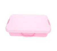 GALPADA Boîte à Sable Portable avec Couvercle Bac à Sable Moyen Plastique Rangement Pratique pour Jouets Garçon Fille Usage Intérieur et Extérieur Design et
