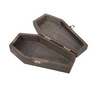 GALPADA Boîte Cadeau Cercueil Miniature Coffin Jewelry Case pour Halloween Décoration et Rangement Bijoux