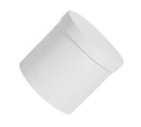 GALPADA Boîte Cylindrique Ronde Blanche en Papier pour Bouquets de Fleurs, Jardinière D’emballage Présent Polyvalente, Seau à Fleurs Mini pour Mariage, Anniversaire et Décoration