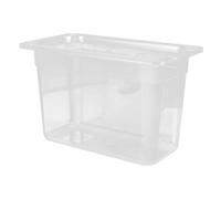GALPADA Boîte de Cuisson Transparente Récipient Thermoplongeur Multifonction pour Stockage Légumes et Cuisson Sous Vide Compatible avec Couvercle Évaporation