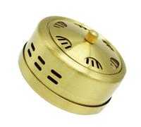 GALPADA Boîte de Moxibustion Ronde en Cuivre Pur, Légère et Résistante Protection de L'environnement et Bien- Fumée à Domicile