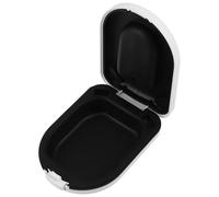 GALPADA Boîte de Protection Antichoc Portable en Abs pour Amplificateur Auditif Derrière L'oreille, Étui Blanc Léger pour Usage Quotidien et Voyage