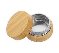 GALPADA Boîte de Rangement Cosmétiques Aluminium avec Coque Pot Rond Vide pour Échantillons Boîte Voyage et Étanche pour Crème Visage et à