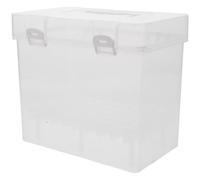 GALPADA Boîte de Rangement Organisateur Multifonction 60 Stylos pour Marqueurs en Plastique Grosse Capacité Portable pour Dessin et Voyage