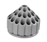 GALPADA Boîte de Rangement Rotative pour Forets et Outils de Meulage Abs Étui Pratique pour Organiser et Protéger Forets Caisse de Rangement Compacte pour Atelier Gris