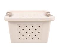 GALPADA Boîte de Transport Respirante Plastique pour Petits Animaux Étanche et Solide pour Hamsters Chinchillas et Autres Petites Bêtes