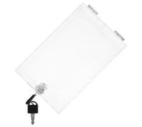 GALPADA Boîte de Verrouillage de Thermostat avec n Abs, Installation Facile, Couvercle de Protection Mural Sécurisé pour Thermostat Verrouillable