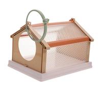 GALPADA Boîte Dobservation Insectes Portable Plastique avec Filet Respirant Cage à Reptiles et Petits Animaux pour Garçon Fille Kit Dexploration Extérieure DIY Cage de Capture et