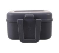 GALPADA Boîte Isotherme Asticots, Double Couche ABS Noir | Fermeture Étanche, Contrôle de Température Réglable, Anti-odeur, pour Voyage et Pêche Extérieure