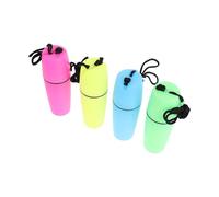GALPADA Boîte Sèche Cylindrique Étanche en Plastique 4pcs Résistante aux Chocs pour Bouteilles d'eau et Objets de Valeur, pour Kayak et Plongée