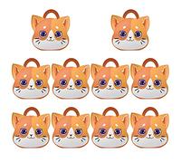 GALPADA Boîtes à Dragées en Papier Chat Pliables 10 Pièces Couleur Variée pour Shower et Mariage Présent Original et Pratique