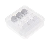 GALPADA Boîtes à Lentilles de Contact Lot de 3 en Plastique Transparent pour Rangement Pratique Petit et Léger, avec Flacon Solution et Pince en Voyage Travail