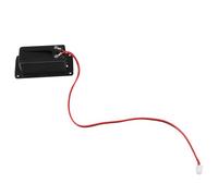 GALPADA Boîtier de Batterie pour Guitare Électrique Support avec Connecteur Broches Compartiment Pratique pour Remplacement Pick Up Compatible Multiples Modèles
