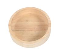 GALPADA Bol de Nourriture Bois pour Hamster et Petits Animaux Mangeoire Chêne Massif Petit Récipient pour Nourriture et Eau Facile à Nettoyer et Ranger pour Chinchilla et Lapin