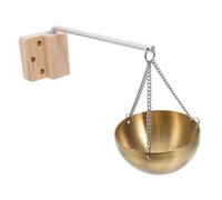 GALPADA Bol Porte-Huile Essentiel Acier Inoxydable pour Sauna Support Mural Aromathérapie Diffuseur Huile Spa Accessoire Sauna Salle de Vapeur