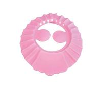 GALPADA Bonnet De Douche Pour Garçon Fille Protection Des Yeux Oreilles Avec Coussinets Pour Bain Et Douche Ajustable Rose