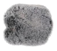 GALPADA Bonnette Anti-Vent Grise pour Microphone Compatible Mk4 Filtre Anti-Éclaboussures en Fourrure Acoustique Dense le Vent et L’Humidité pour Enregistrement Audio