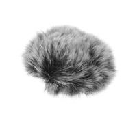 GALPADA Bonnette Anti-Vent pour Micro Mic 2 en Fourrure Douce Petite Housse Pare-Brise Anti-Bruit et Souffle Compatible en Extérieur pour Vlogging et Enregistrements Professionnels