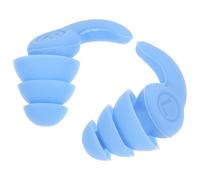 GALPADA Bouchons D’Oreille Antibruit en Silicone Bleu 4E Génération Triple Couche Insonorisante Étanches pour Natation et Sommeil Légers et Confortables pour Étude et Avion