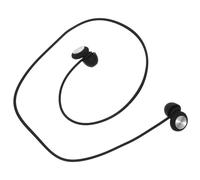 GALPADA Bouchons D'oreilles en Mousse Souple Noirs avec Cordon, Protection Auditive Légère, Adaptés pour Voyage et Étude, Confort Maximal Bruit