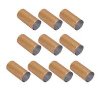 GALPADA Bouchons Thermorétractables Languette Déchirante en Alliage D'aluminium Or 10pcs pour Bouteilles de Vin Rouge pour Cave ou Bureau