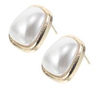 GALPADA Boucles d'oreilles géométriques en perles bouchons d'oreilles pour femmes boule