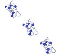 GALPADA Bouée De Piscine Gonflable À 3 Cordes pour Adultes Flotteur De Sécurité en Polyéthylène