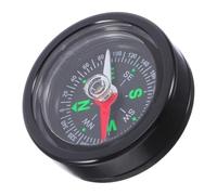 GALPADA Boussole de Vélo Navigation Précise en Plastique et Fer Noire Fixation Stable pour Guidon pour Cyclisme en Plein Air, pour VTT et Randonnées