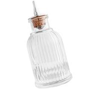 GALPADA Bouteille à Cocktails pour Bitters et Essences Amères, Petite Bouteille en Verre Bouchon, pour Usage Bar Cuisine