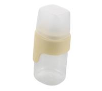 GALPADA Bouteille pour Animaux Bouteille De Mamelon De Lait Animal Mamelon d'alimentation pour Animaux De Compagnie Tétines pour Chatons Bouteille Petit Animal Biberon Chat Plastique Jaune