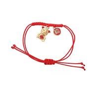 GALPADA Bracelet Amulette Année Du Tigre Corde Rouge Ajustable Protection Santé Pour Garçon Fille Et Adultes