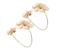 GALPADA Bracelet Bras Boho Ajustable avec Fleurs et Manchette Supérieure pour Femmes Bijoux pour Festivals et Sorties Plage